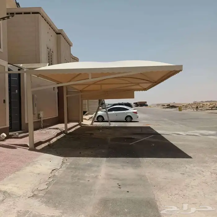 تركيب مظلة سيارة جدبدة ورخيصة بالجنوب 5