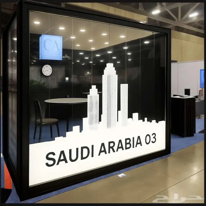 تصميم وتخطيط هندسي تصميم داخلي بوثات تصميم بوث معرض سبا محل 15