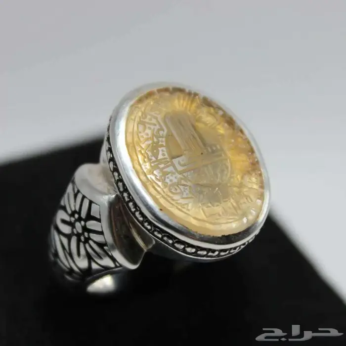 عقيق يماني أصفر 4