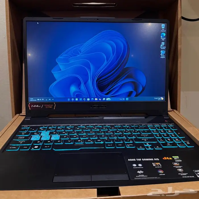 ASUS TUF -A15 RTX3050مستخدم شهر فقط من جرير 0