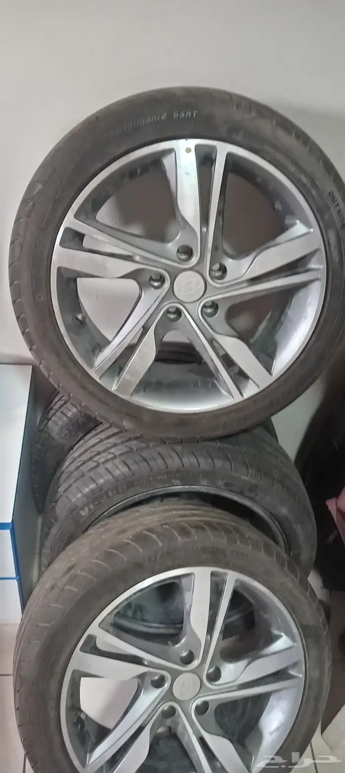 لساتك جنوط كروم مستعمله مقاس 17R45 215 6