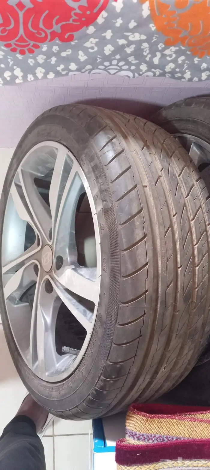 لساتك جنوط كروم مستعمله مقاس 17R45 215 4