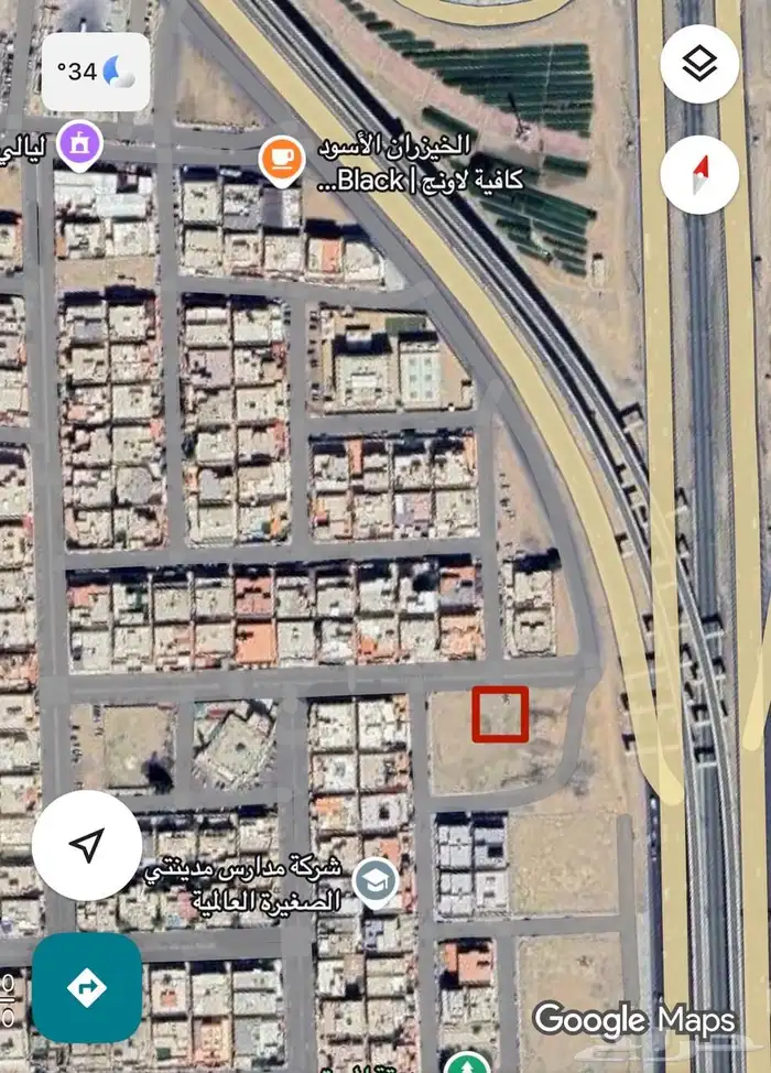 أرض للبيع مخطط البشائر ب مليون و 50 0