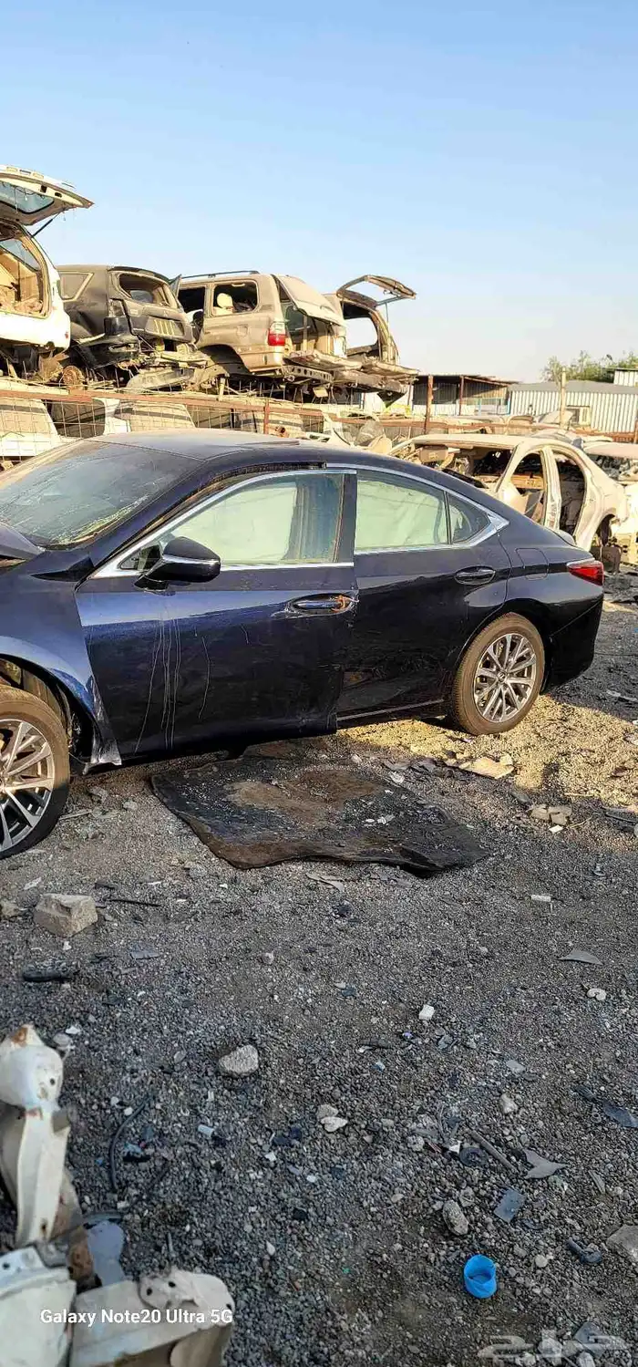 تشليح لكزس ES250 موديل 2023 قطع غيار فقط تشليح الحاير 3