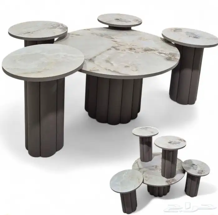 طاولات خدمه وسط مميزه 25