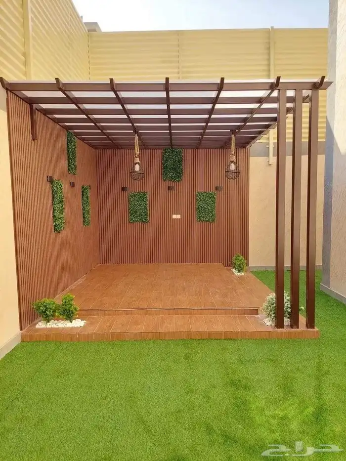 تنسيق حدائق جلسه خارجيه وي شلالات 0