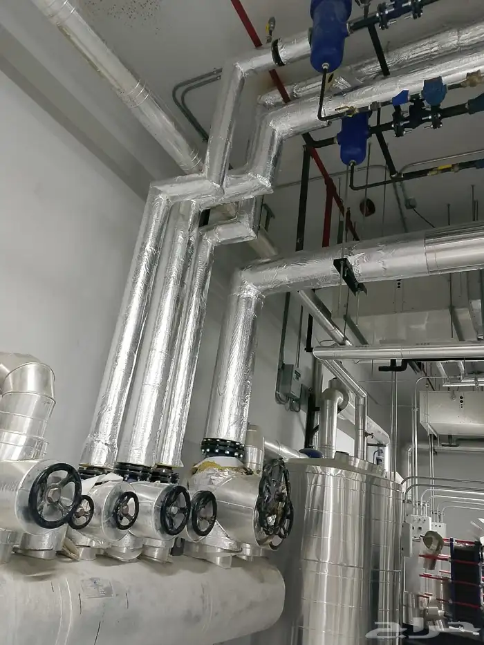 تنفيذ وتوريد أعمال الميكانيكا داكت فير كلادنج استاليس 6