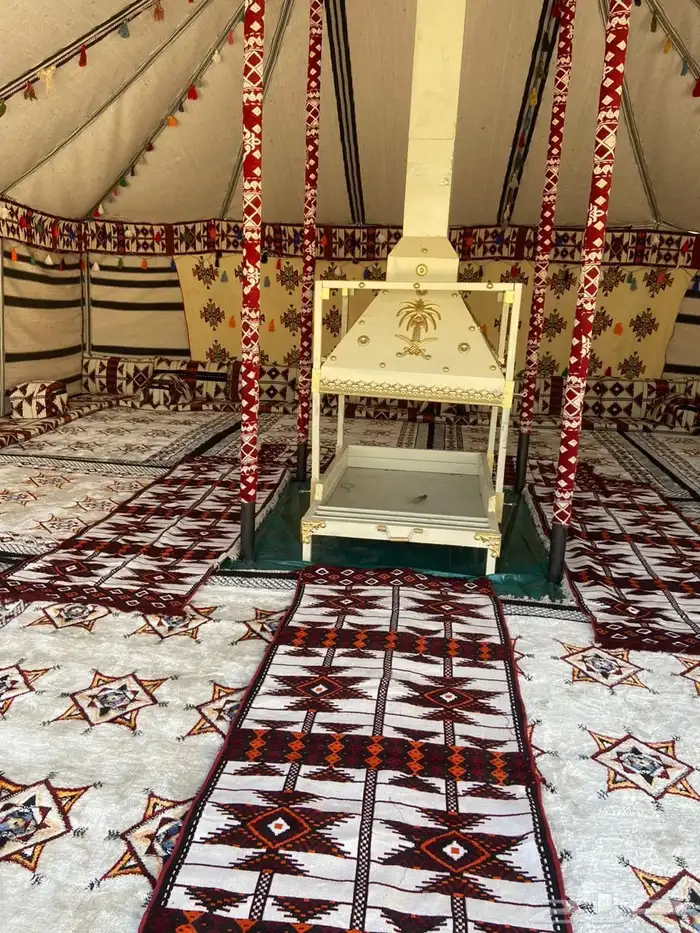 بيوت شعر جديدة ابيض واسود جميع المقاسات وخيم 58