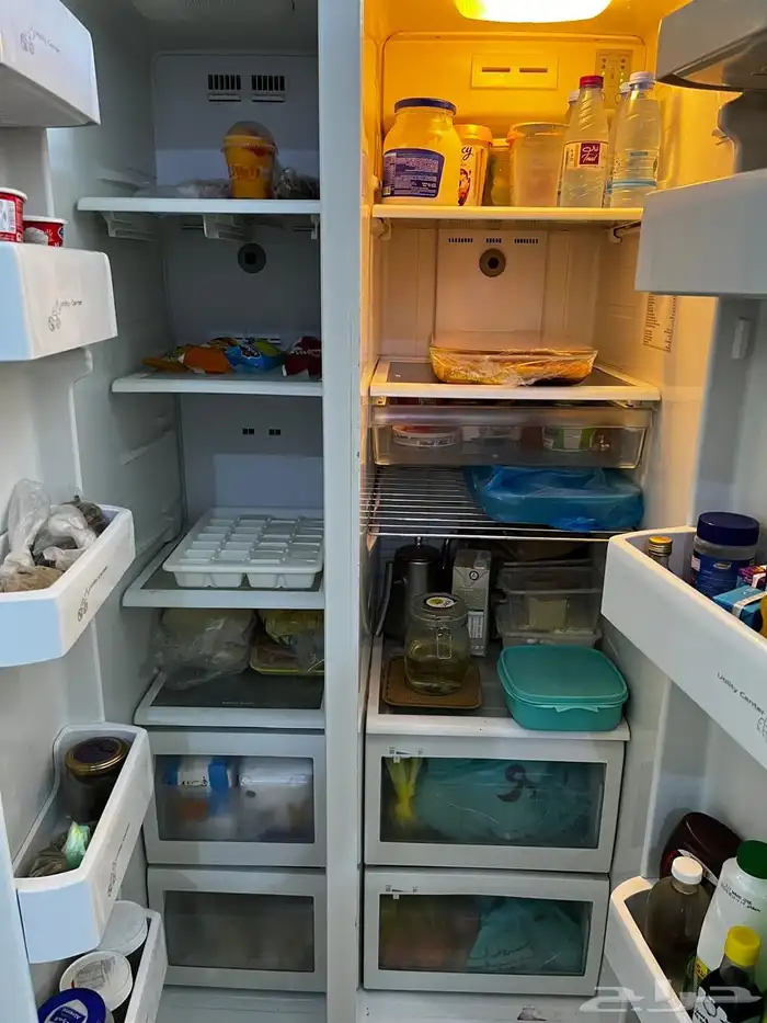 ثلاجه بابين سامسنج و غساله اتماتيك 1