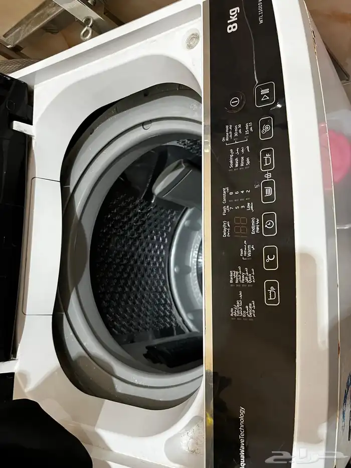 ثلاجه بابين سامسنج و غساله اتماتيك 4