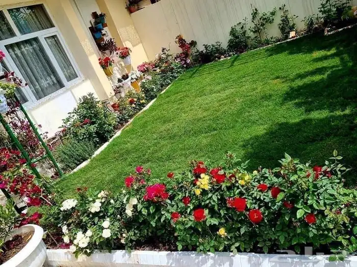 تنسيق الحدائق المنزلية وتركيب العشب الصناعي 8