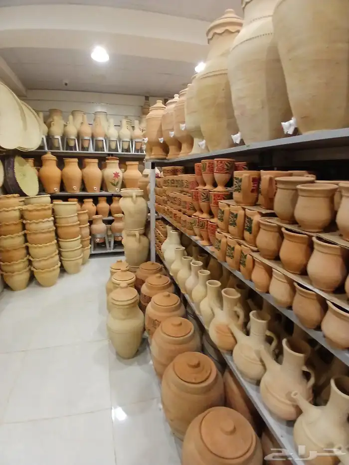 في خيمة الفخار  لوازم الرحلة تكتمل بفخار مكة الأصيل  يروي ا 5