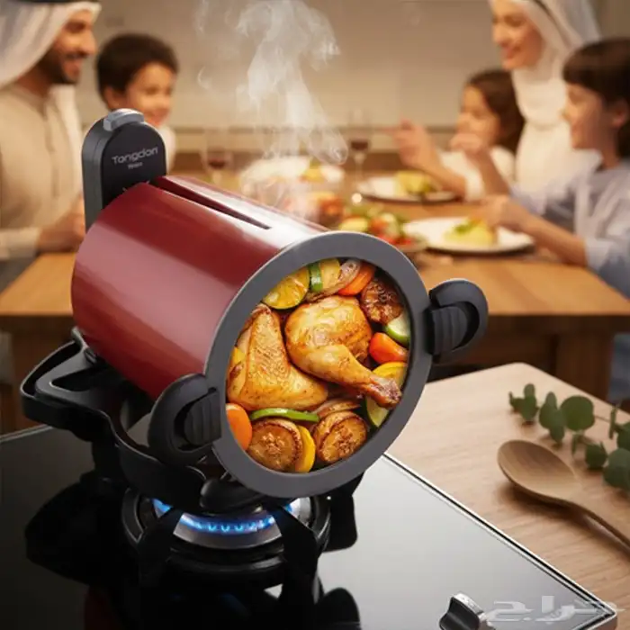 الة طهى وقدر المندى اوتوماتيك 6دورات في الدقيقه 2