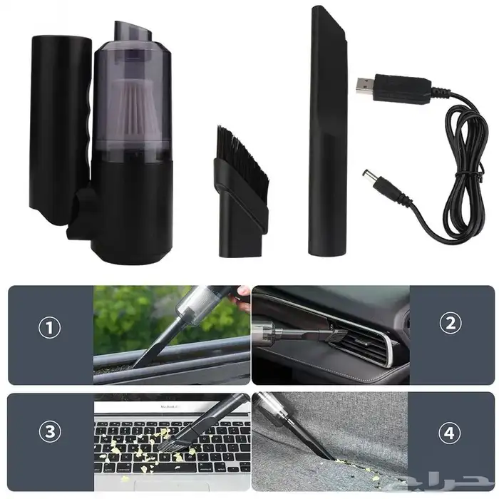 مكنسة كهربائية لاسلكية محمولة باليد 5