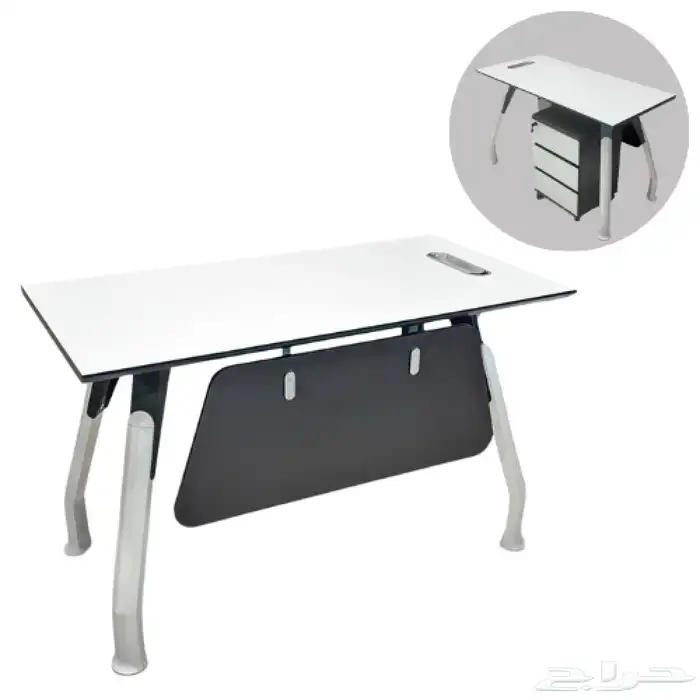 مودرن مكتب طقم فخم كامل لون ابيض  مكتب كنب كرسي طاولة اجتماع 19