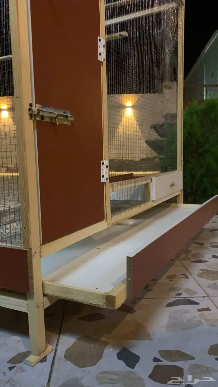 قفص خشب قوي جديد غير مستخدم 1