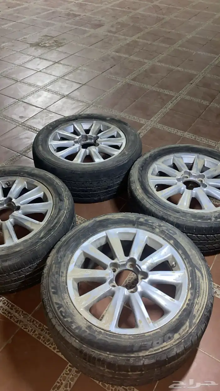 جنوط وكفرات لكزز 2011 وتركب على لاند كروزر 2