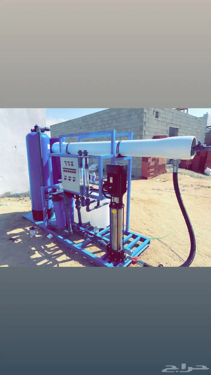 مكائن تحلية وتجهيز مصانع مياه 0