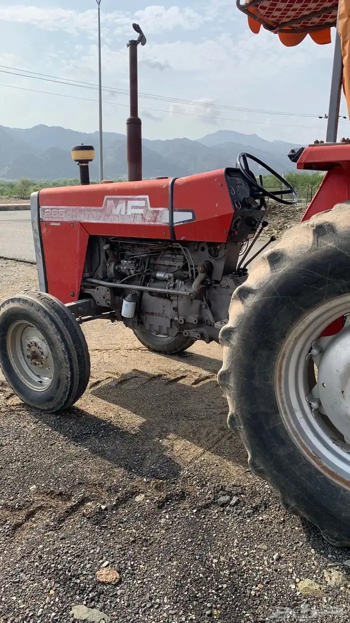 حراثه جفالي 265 شبه مخزن. معى ملحقات   عرببه وصاروخ 6