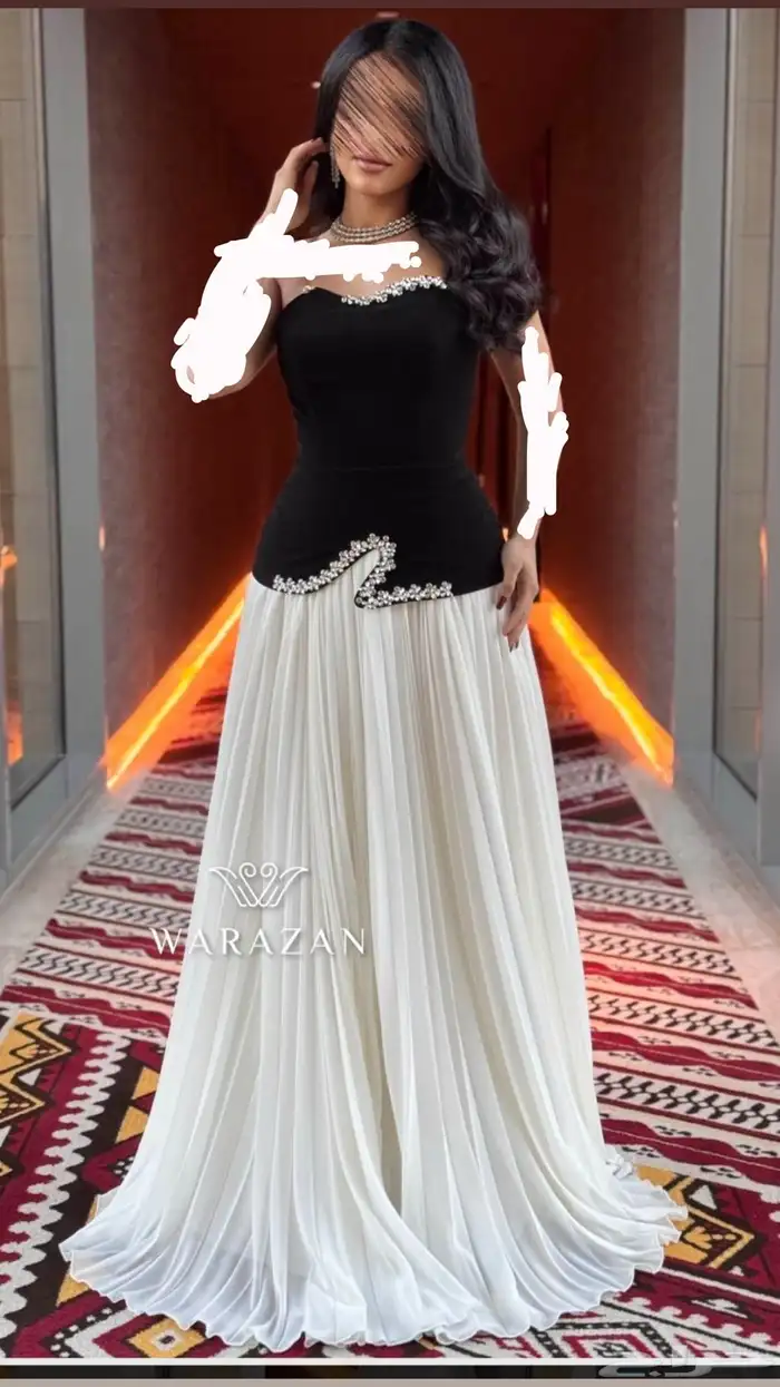 فستان سهرة ب200 2