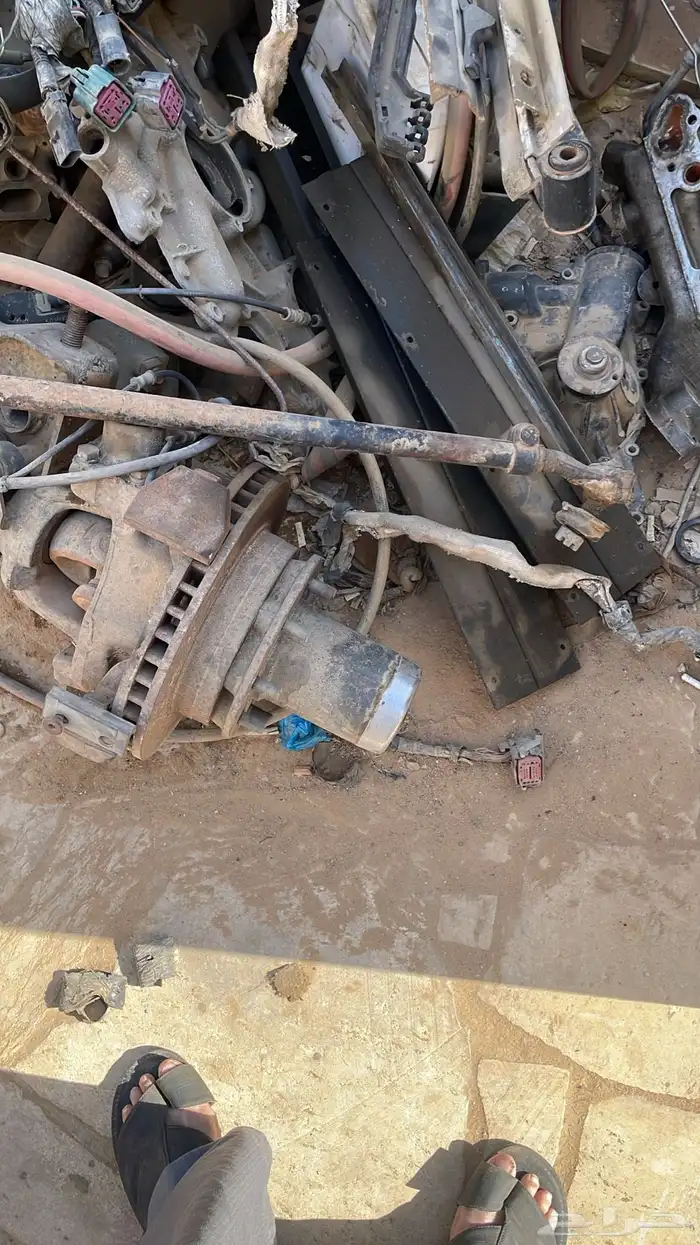 دفرنس امامي مع دبل مع جميع اغراضه فورد 0