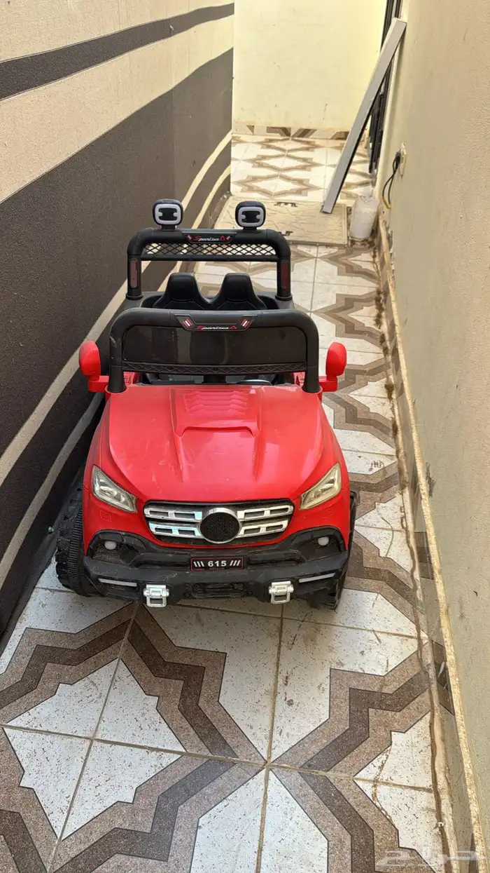 سياره اطفال كهرباء وريموت تحكم 0