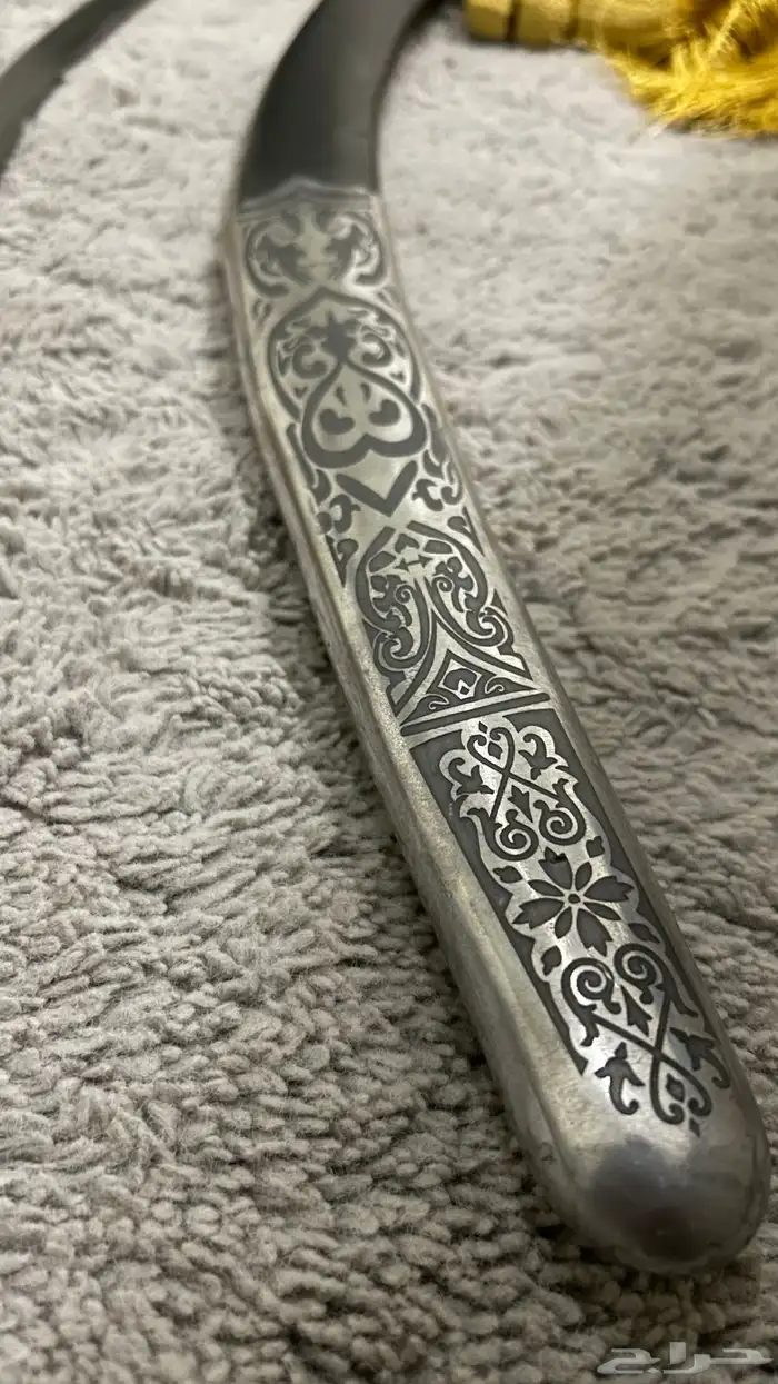 سيف شمشير جوهر دمشقي فضه تراث سيوف سكاكين سكين رحلات نوادر 3