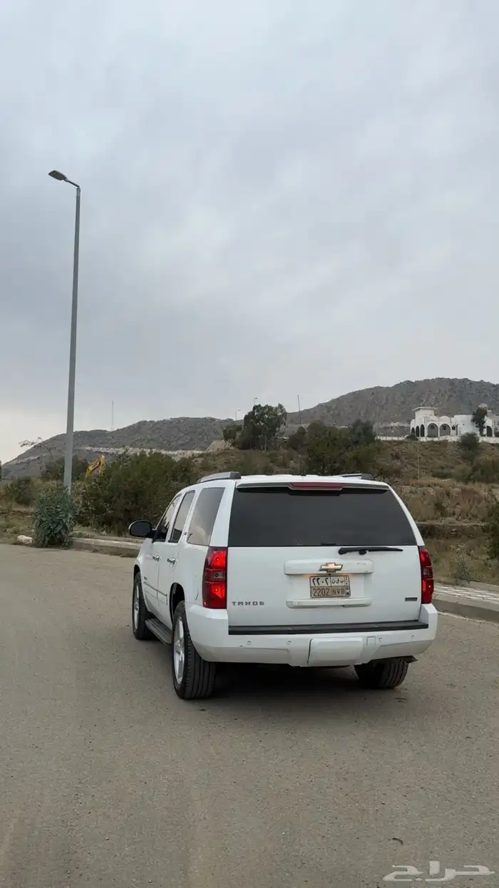 تاهو LTZ وارد امريكا ابيض شرط وكاله 5