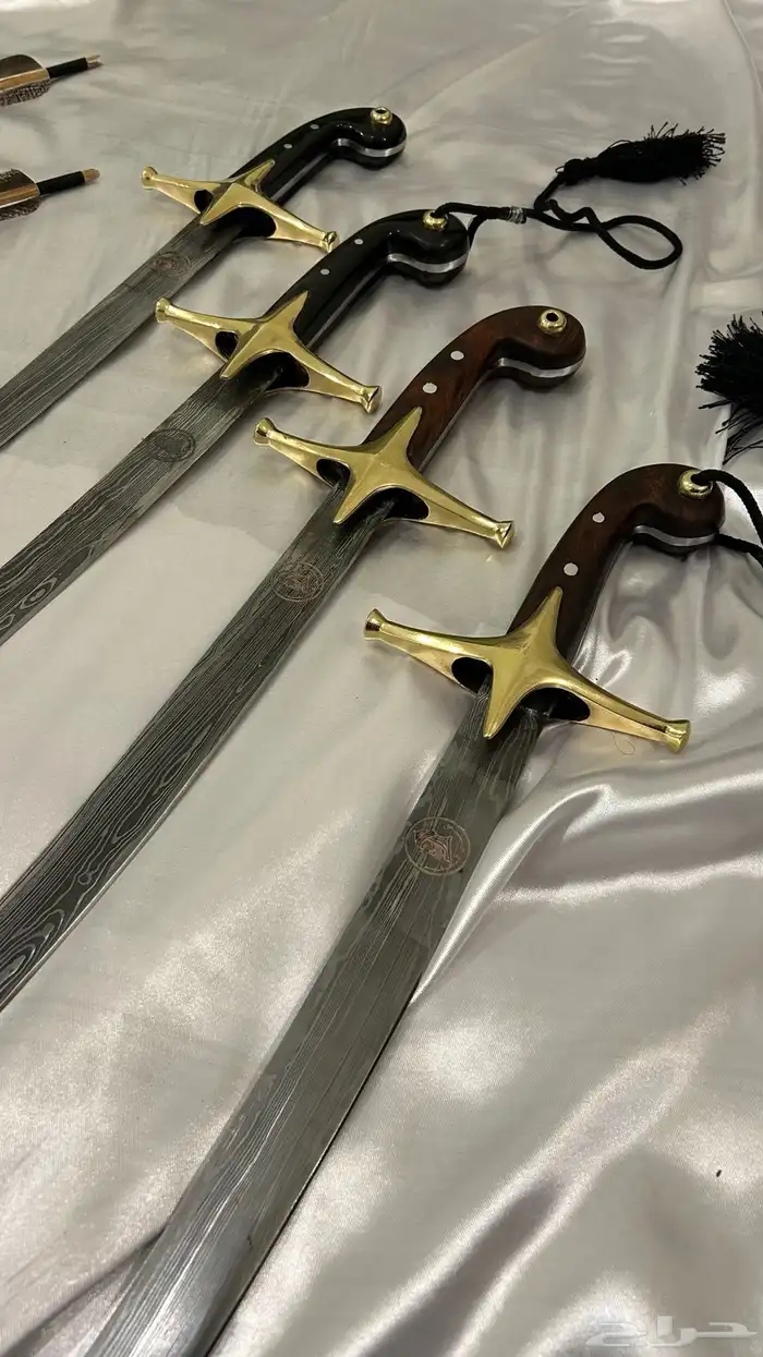 سيف شمشير جوهر دمشقي فضه تراث سيوف سكاكين سكين رحلات نوادر 21