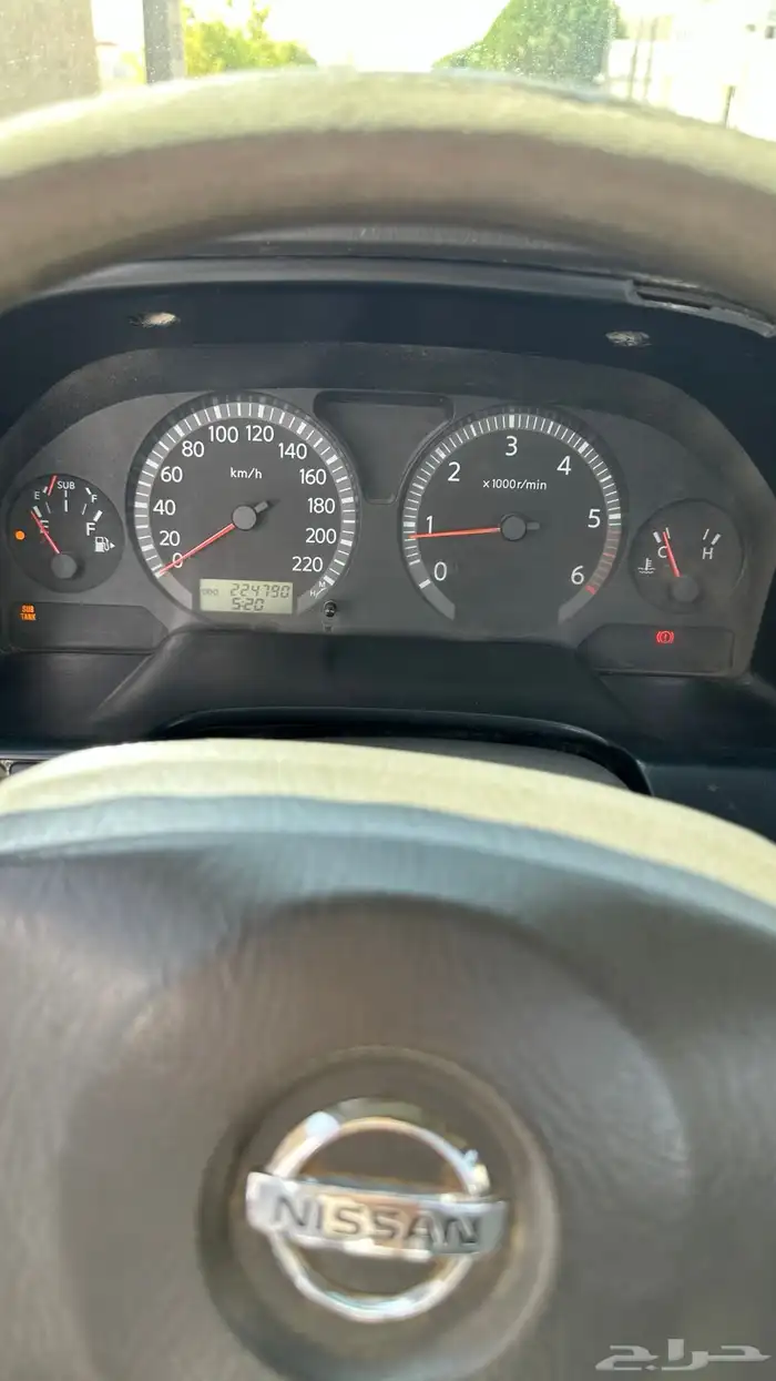 شاص نيسان 2012 ممشى224الف دفلك 9