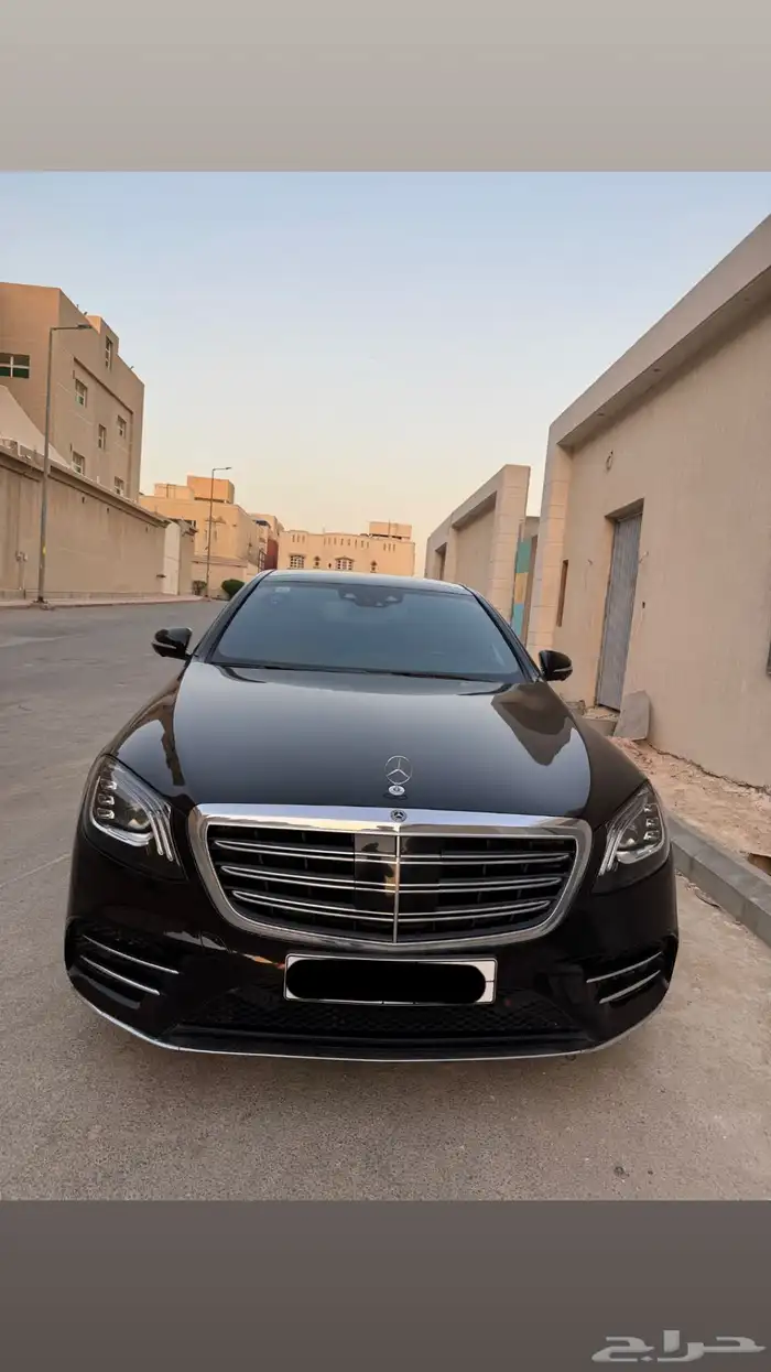 مرسيدس S class 450 اسود 1