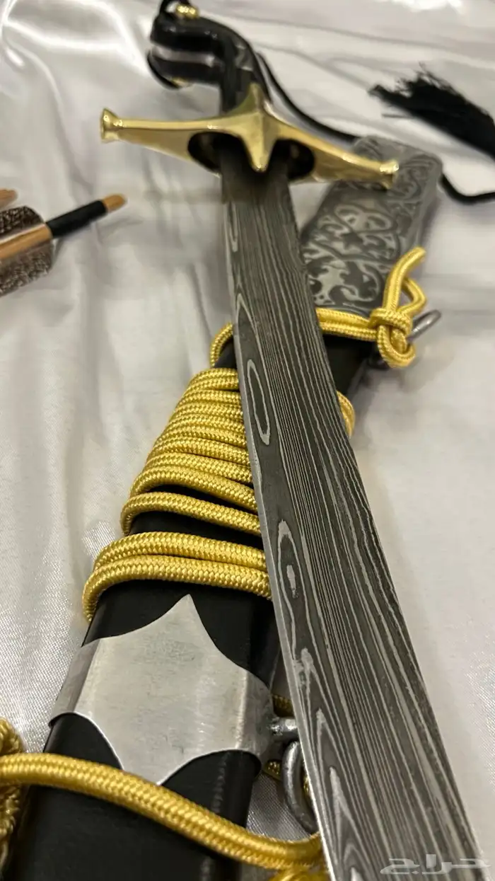 سيف شمشير جوهر دمشقي فضه تراث سيوف سكاكين سكين رحلات نوادر 13