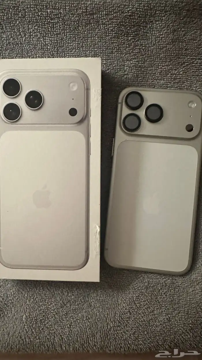جوال ايفون 17 برو ماكس 512 الذاكره واللون فضي وكاله 2