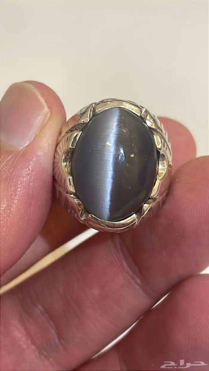 خاتم رجالي عين الهر Cat Eye 0