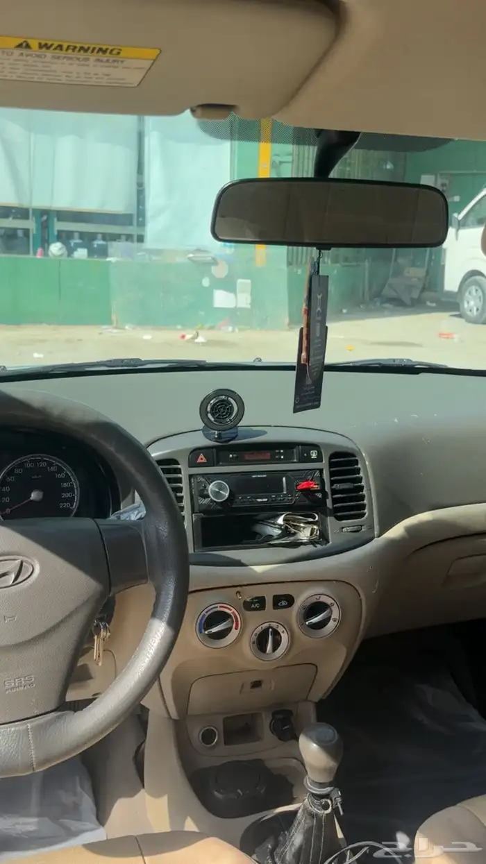 اكسنت 2011 قير عادي نظيف شرط 5