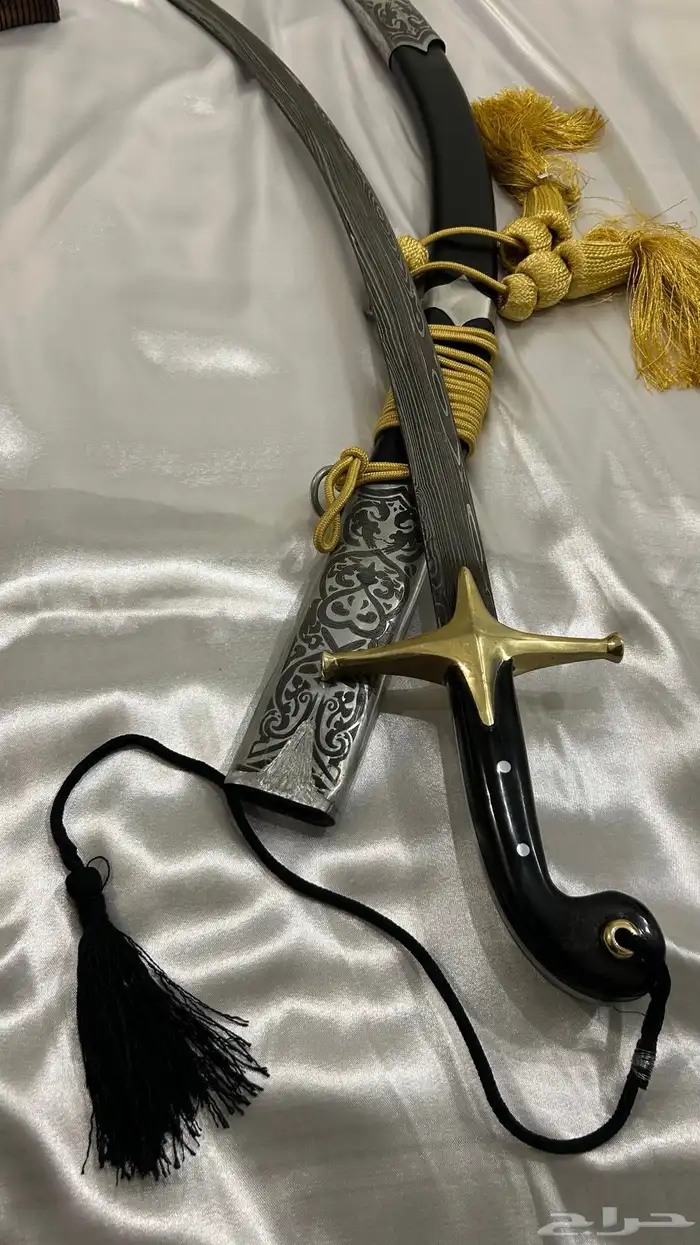 سيف شمشير جوهر دمشقي فضه تراث سيوف سكاكين سكين رحلات نوادر 9