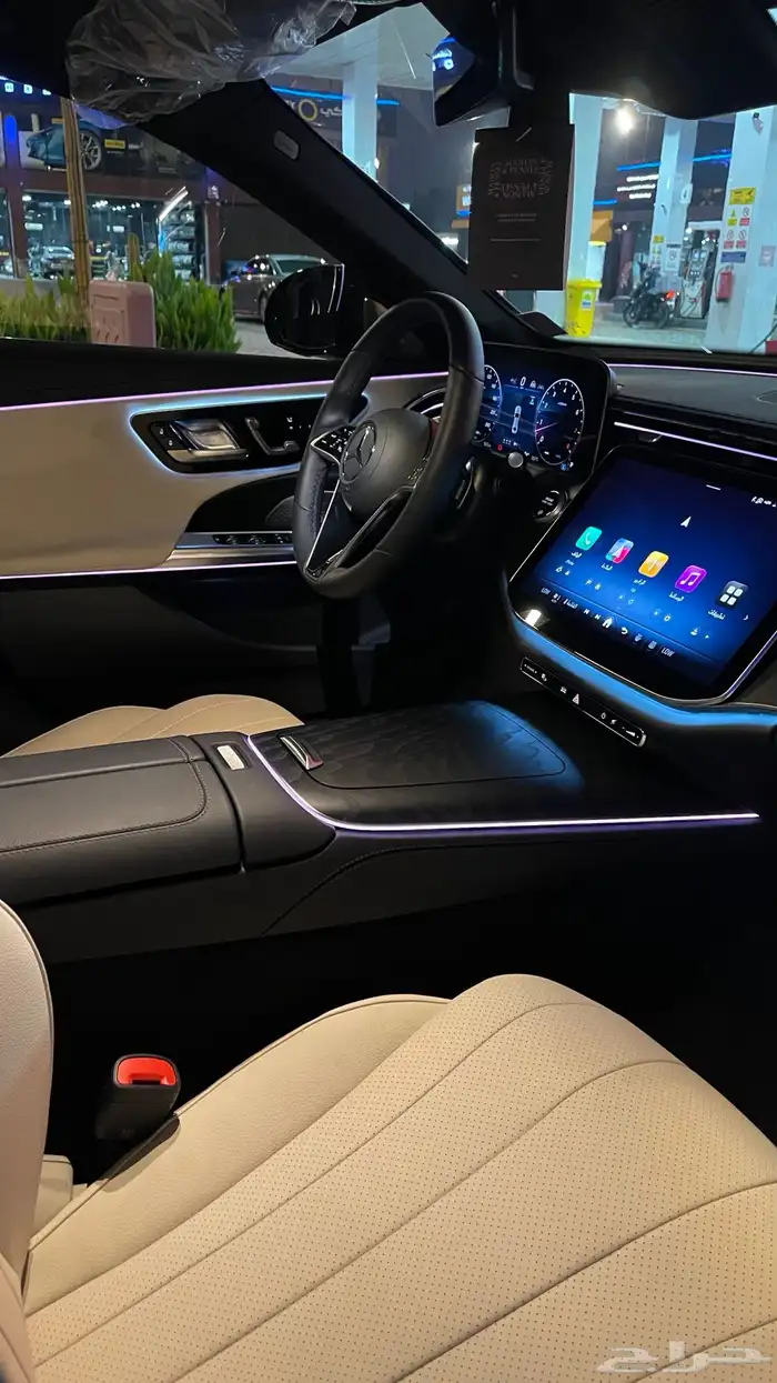 مرسيدس E200 2024 عداد 9 آلاف ضمان الجفالي إلى 2026 38