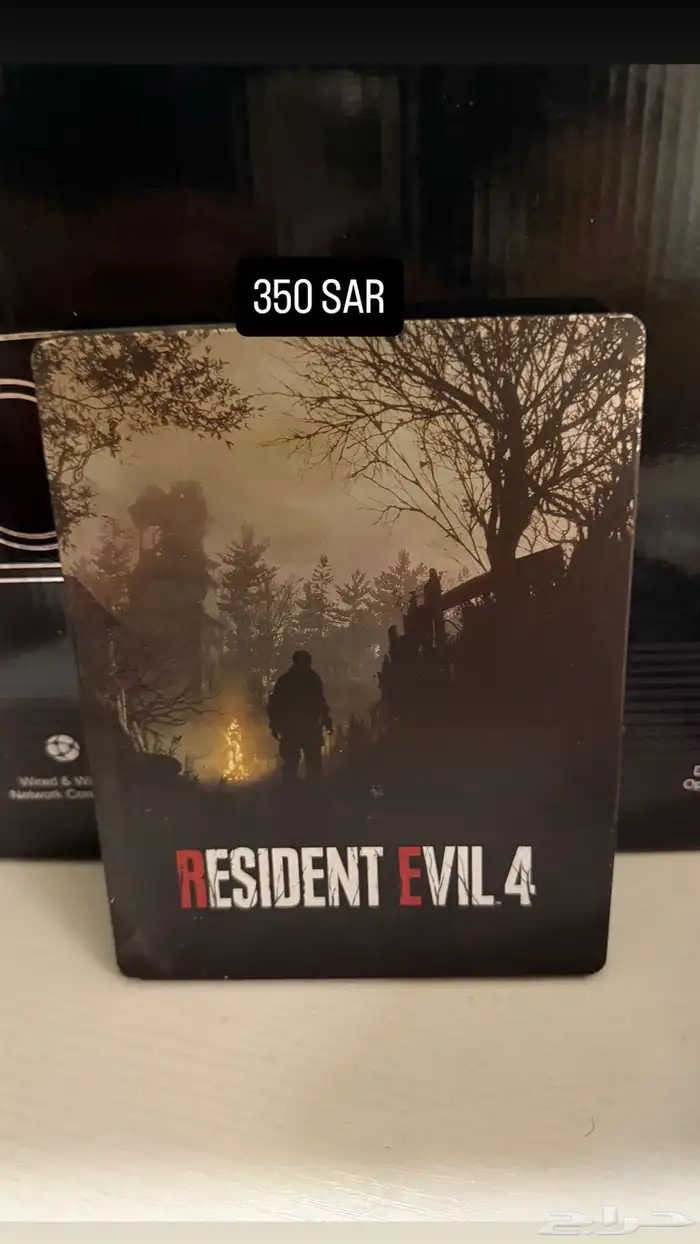اشرطة ps3 نادره   كوليكتر ps5   رزدنت ايفل 4 ستيل بوك 26