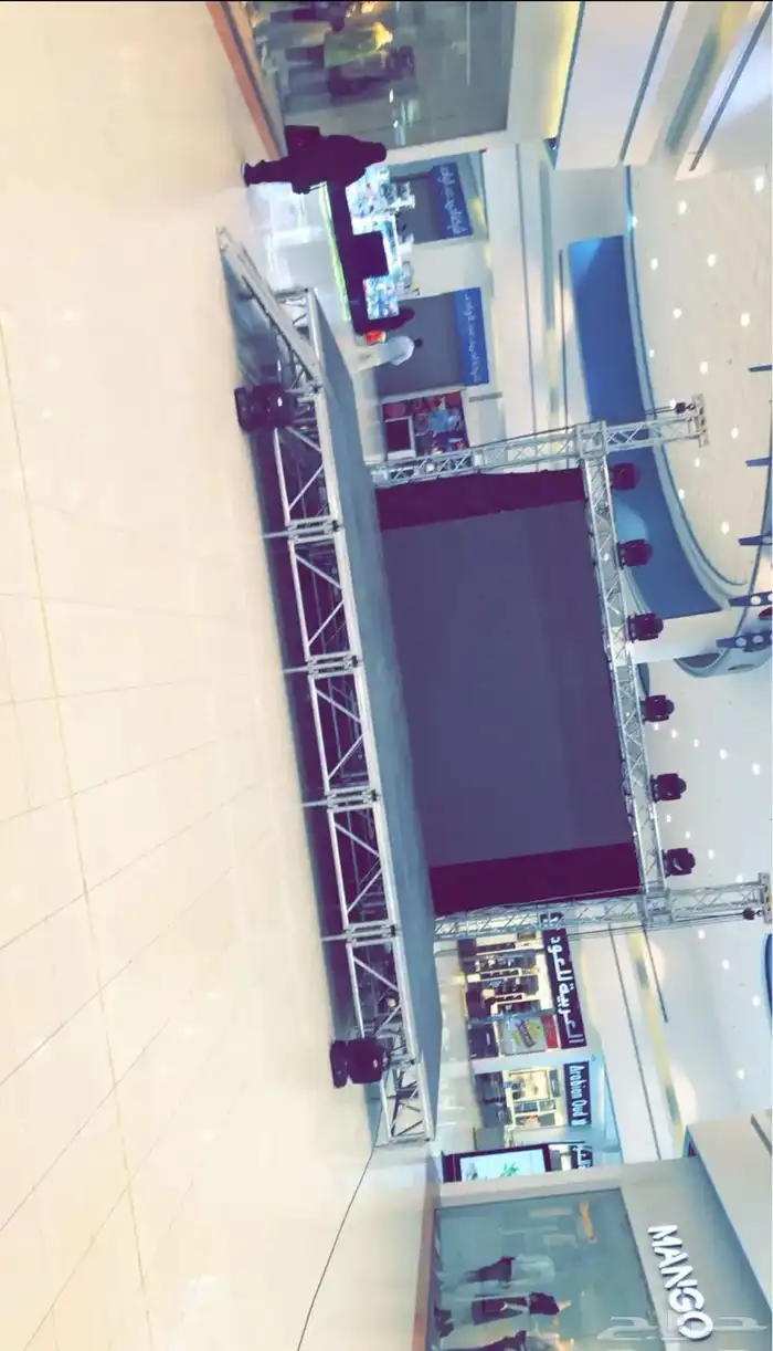 شاشات عملاقة. تراسات مسارح إضاءات اسعار مرضيه للجميع 81