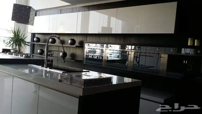 مطابخ ألمونيوم وخشب 7