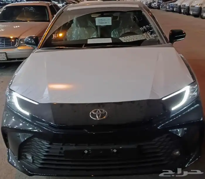 كامري بنزين لوحات سعودي 2025 LE لون اسود 0