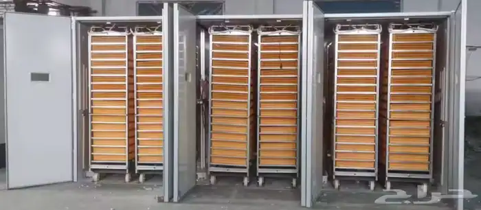 فقاسة Petersime البلجيكية صناعة سعودية 42240بيضة 2