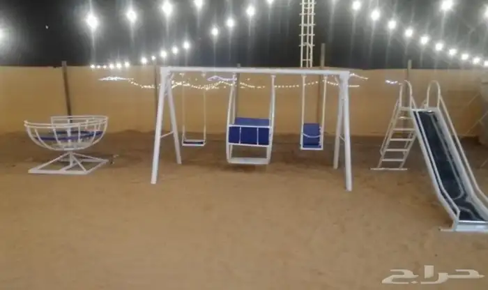 مراجيح حديد وطني - طقم مراجيح حديدية وزحاليق بعدة اشكال 9