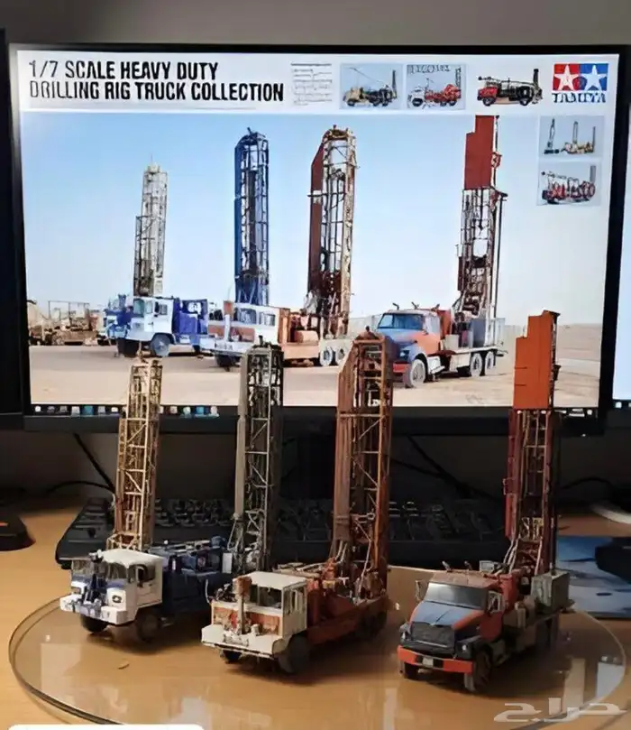 معدات ضخم لحفر ابار ارتوازية حفار دريل فرار 7