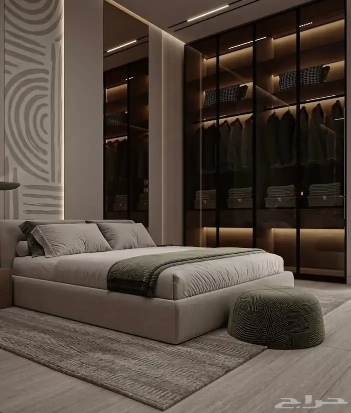 ملك تصميم تفصيل غرف نوم حسب الطلب بدقه عالية 0