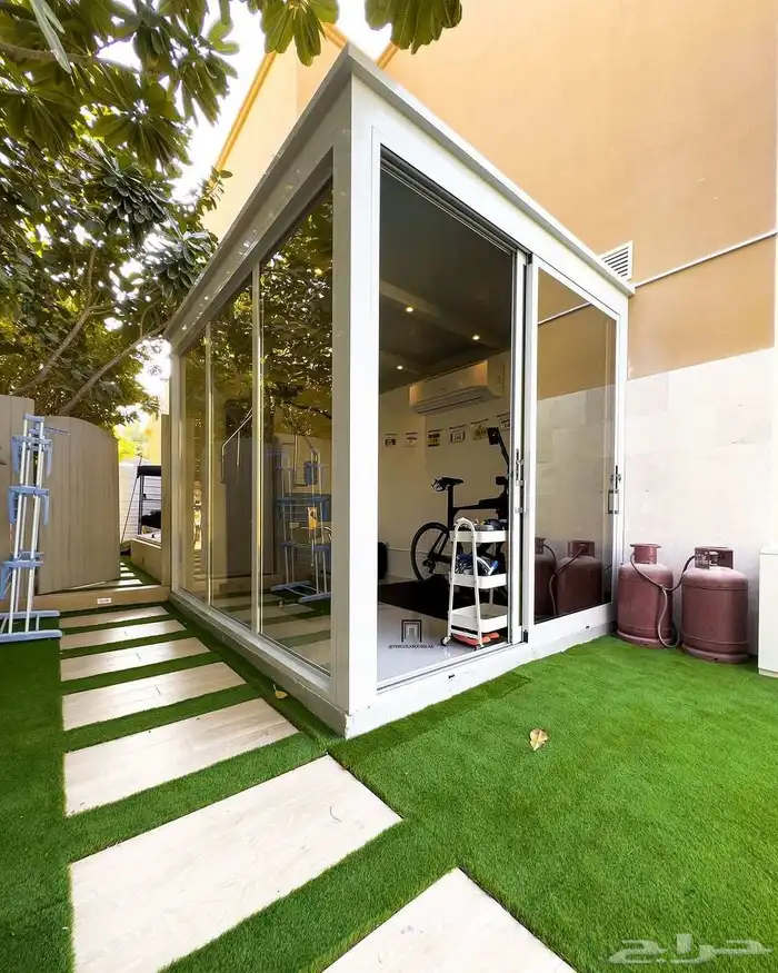 مجالس وغرف زجاجية خارجية 1