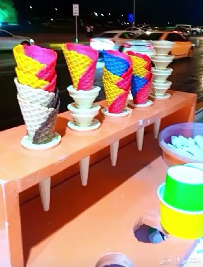 سياره ايس كريم للتوصيل الطلبات لجميع المناسبات في مكه 4