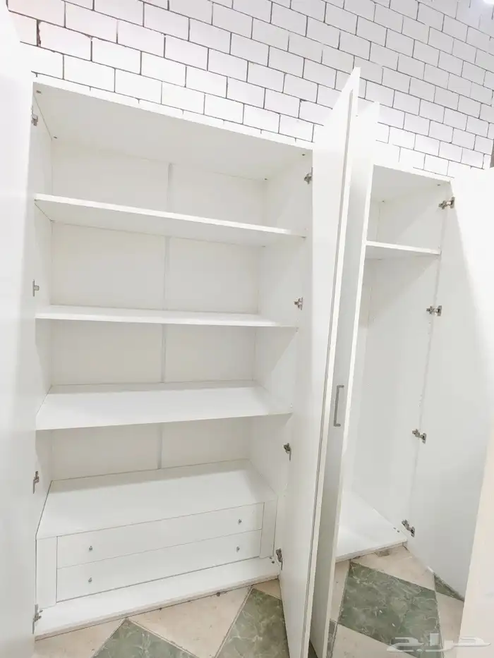 دولاب ايطالي مودرن ابيض 3