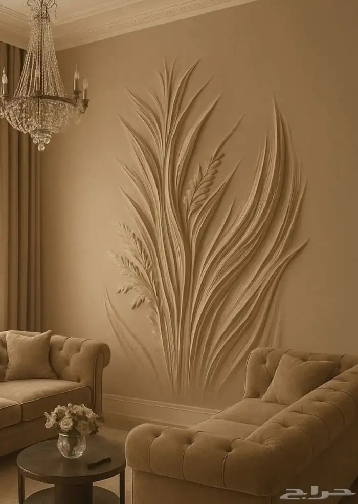 ديكورات داخليه لوحات خشبيه خشب حفر بليزر 4