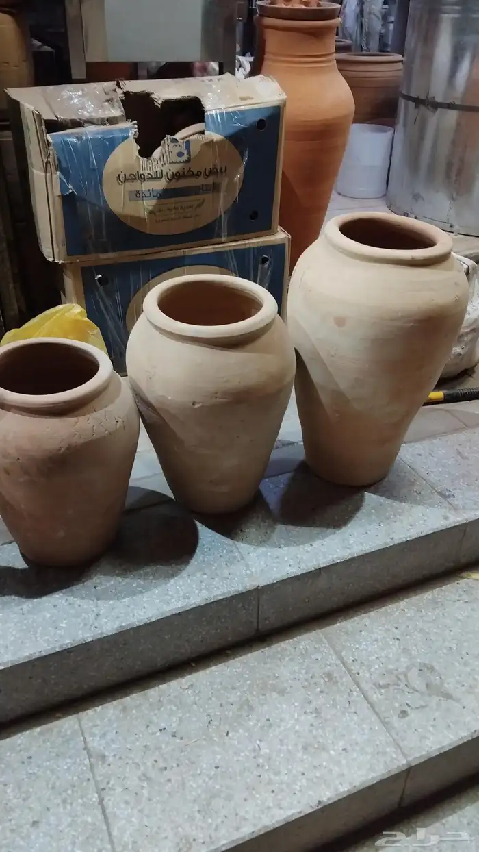 يوجد الدنيا جميع الفخار براميل مندي مقاسات كبيره وصغيره ومرا 3